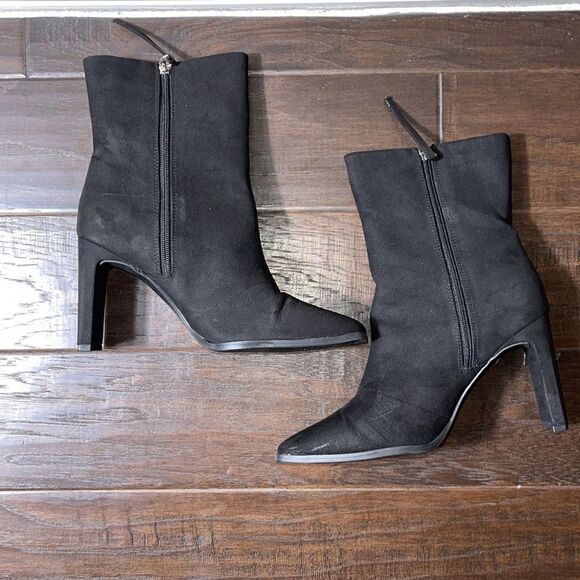 WORTHINGTON BLACK FAUX BOOTIE SIZE 9 - Picture 2 of 5